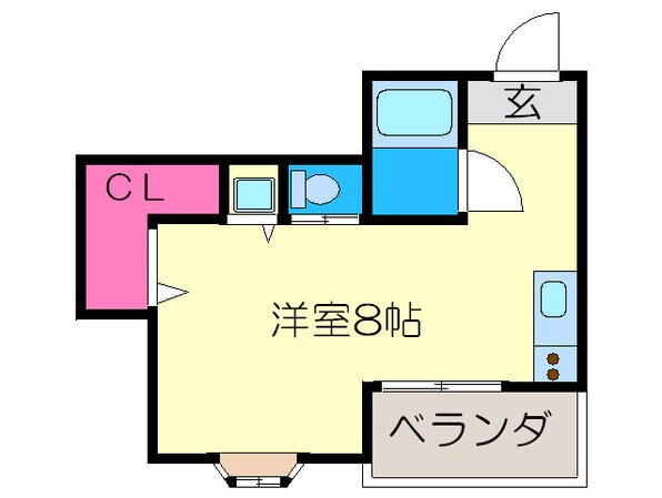 グランドハイツ正覚寺の物件間取画像